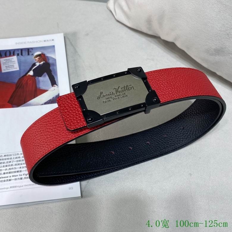 LV Belt 40mmX95-125CM 7D (297)
